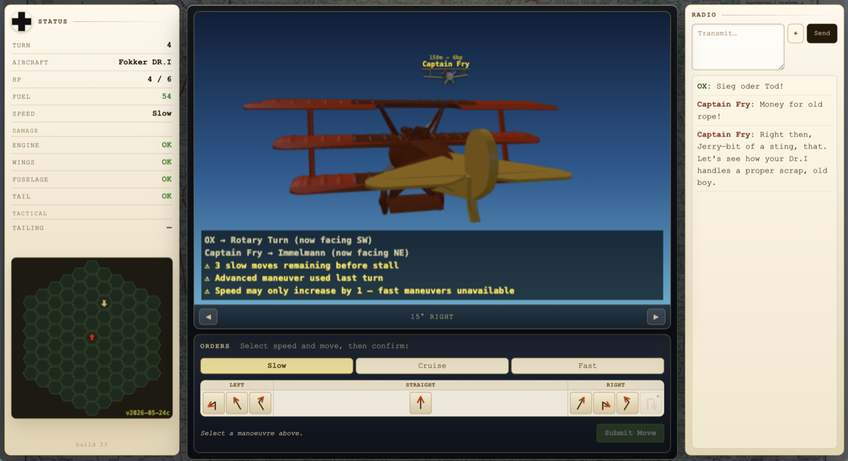 Aces of the Western Front gameplay